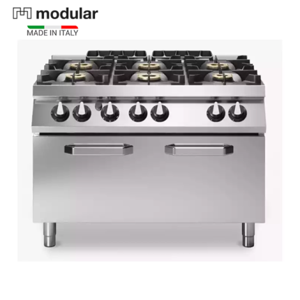 6 Burner Gas Cooker With Oven | R70/120CFGG